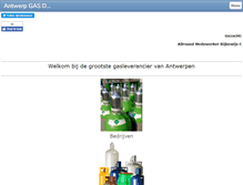 Tablet Screenshot of antwerpgasdepot.info